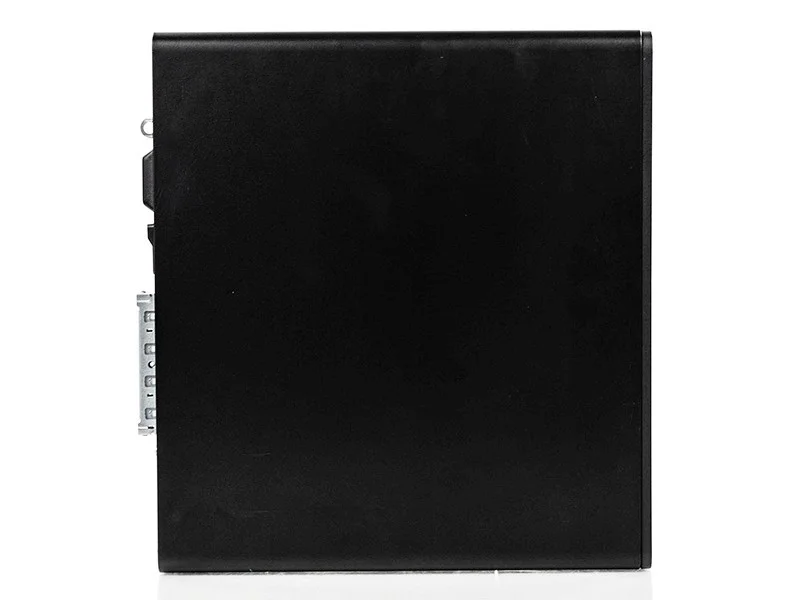 مینی کیس HP EliteDesk 800 G3 روی میز کار مدرن اداری