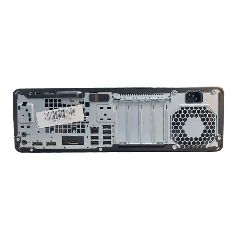 مینی کیس HP Elitedesk 800 G4 روی میز کار مدرن