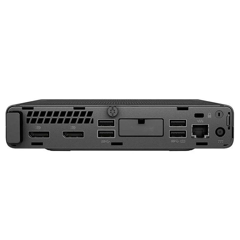 مینی کیس HP Elitedesk 800 G4 Tiny روی میز کار