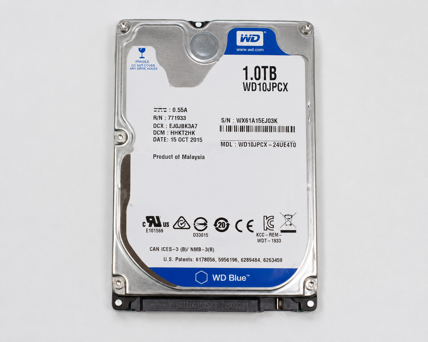 هارد لپتاپ HDD 1TB