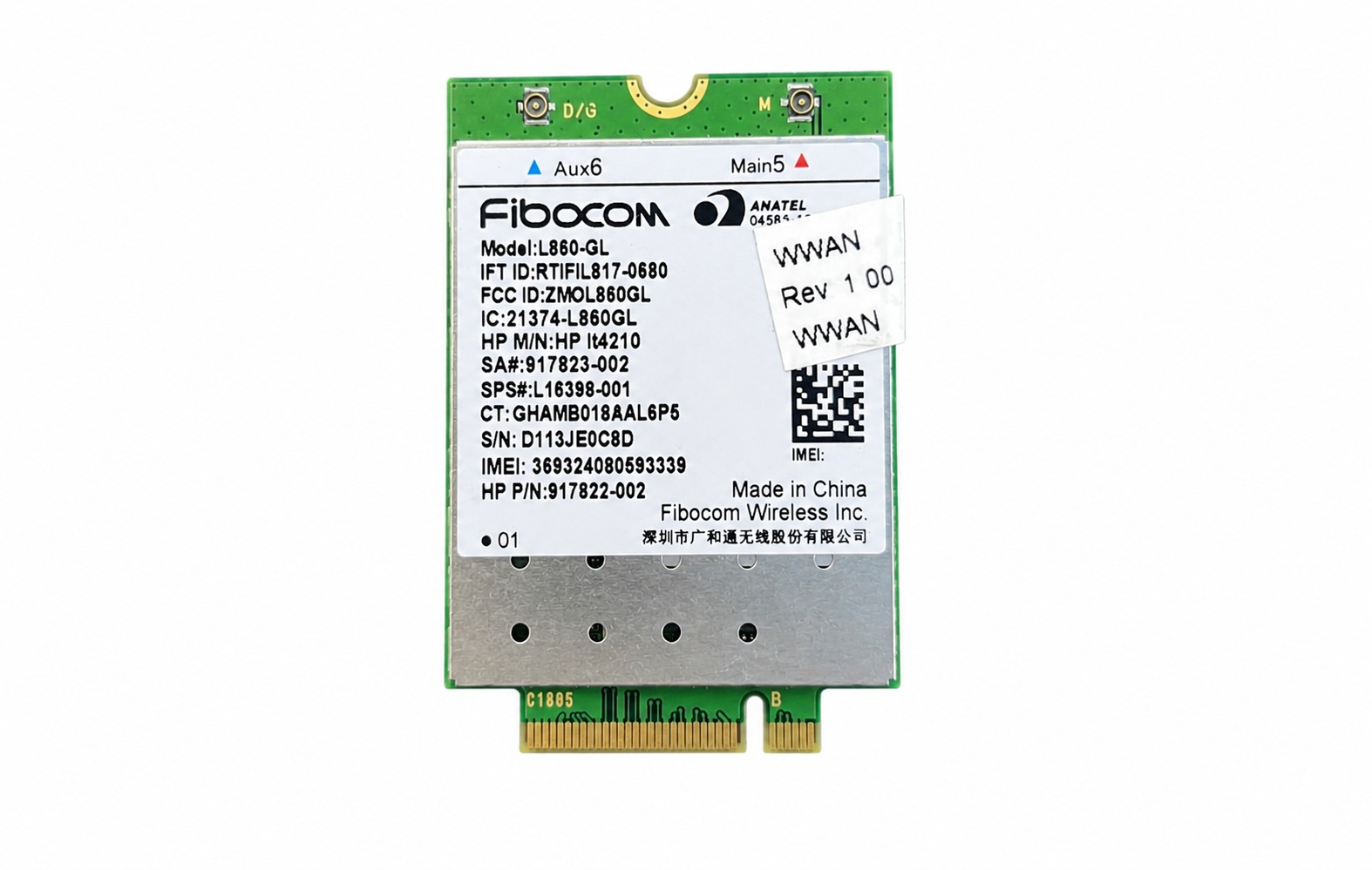 ماژول Fibocom L860-GL