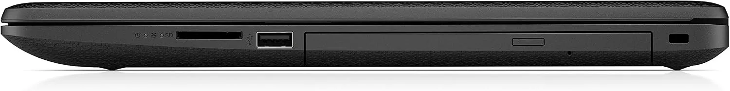 لپ تاپ HP 17-By1 با صفحه نمایش 17 اینچی روی میز کار