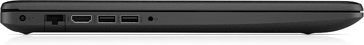 لپ تاپ HP 17-By1 با صفحه نمایش 17 اینچی روی میز کار