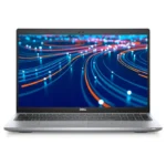 لپ تاپ DELL Latitude 5520 با پردازنده Core i5 روی میز کار حرفه ای