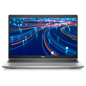 لپ تاپ DELL Latitude 5520 با پردازنده Core i5 روی میز کار حرفه ای