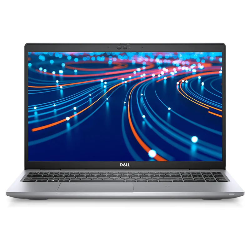 لپ تاپ DELL Latitude 5520 با پردازنده Core i5 روی میز کار حرفه ای