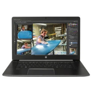 نمای ظاهری و طراحی حرفه ای لپ تاپ ورک استیشن HP ZBook Studio G3 i7