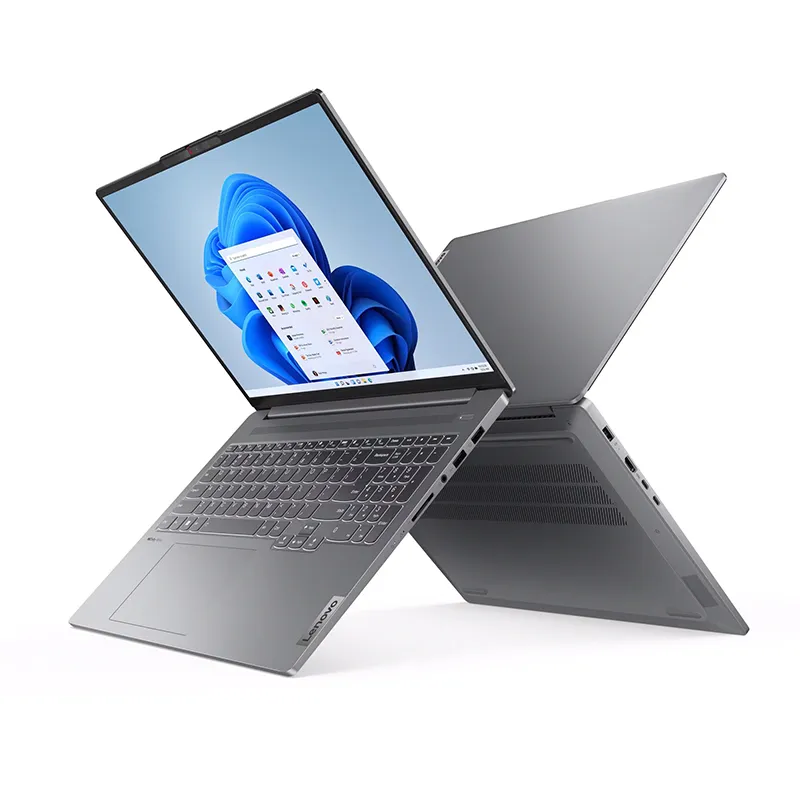 مای روبروی لپ تاپ IdeaPad Pro 5 14APH8 لنوو با بدنه آلومینیومی