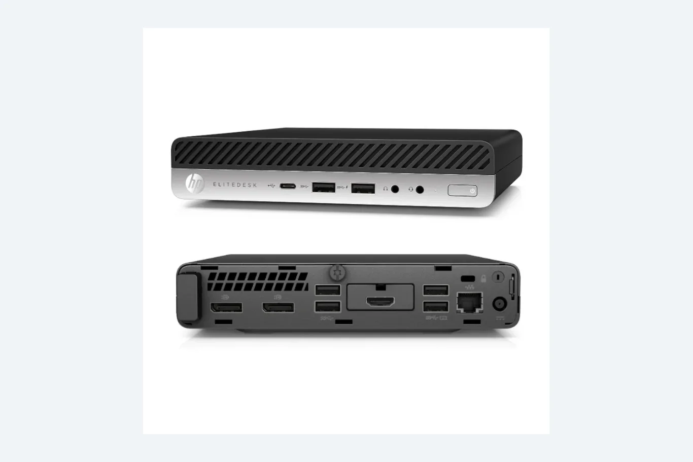 اتصال تجهیزات جانبی به مینی کیس HP EliteDesk 800 G5 Tiny